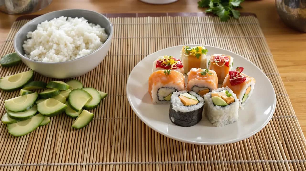 Sushi bez nori? Odkryj kreatywne przepisy i łatwe zamienniki!